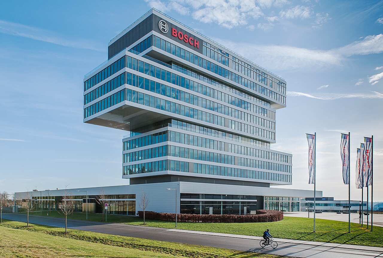 Bosch research campus building in Renningen