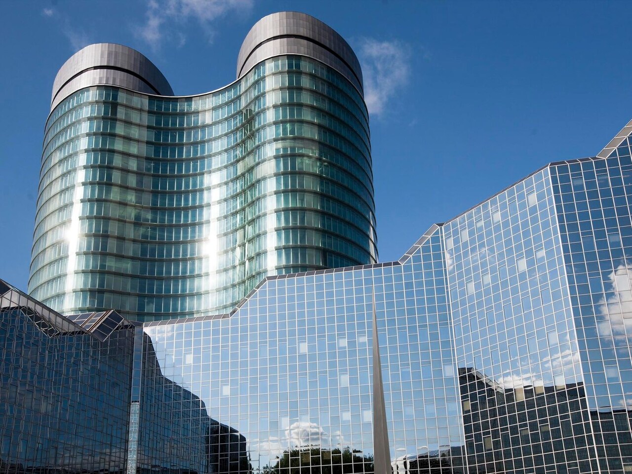 Rabobank office buildings on Croeselaan in Utrecht